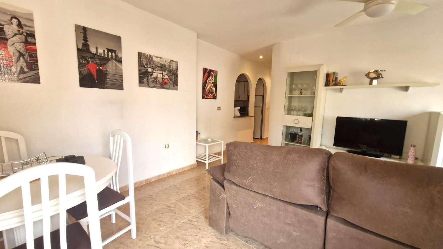 3 slaapkamer appartement, zeezicht in Torrevieja (Playa del Cura)