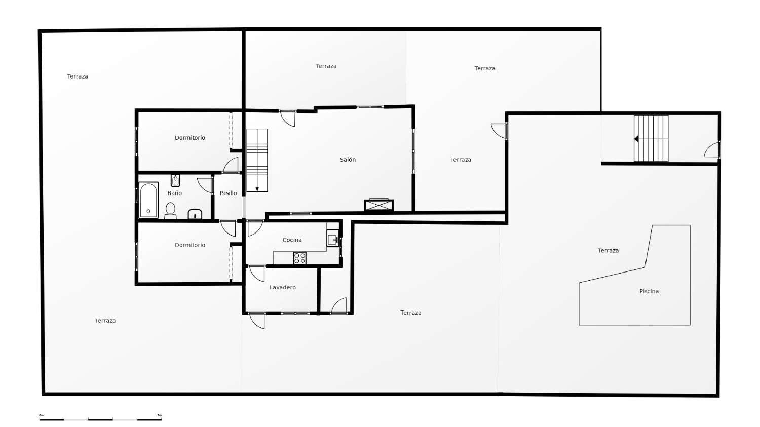 CHALET INDÉPENDANT AVEC PISCINE ET GARAGE PRÈS DE LA PLAGE À LA ZENIA ( ORIHUELA COSTA )